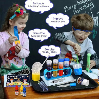 Kids Science Laboratory Montessori Toys Chemical