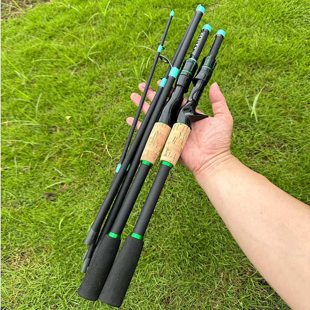 Micro Fish Lure Fishing Rods 1.8m 2.1m Carbon