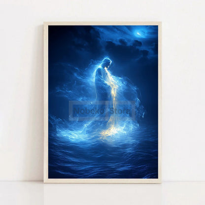 Modern Christian Jesus canvas