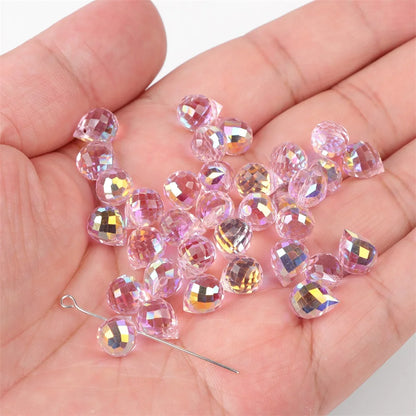 Water Drop  Crystal Glass Beads Czech