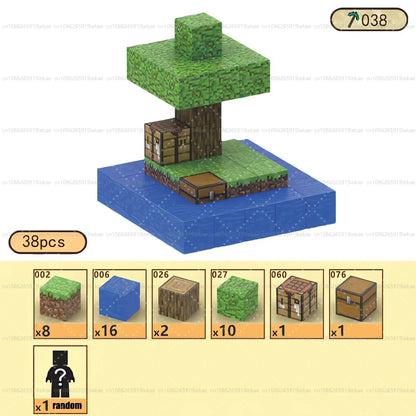 Minecraft Magnetic Building Blocks Mine World Magnet