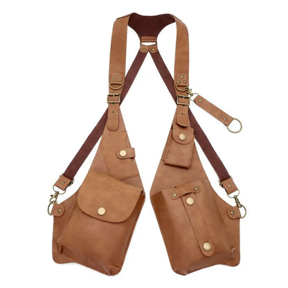 Vintage Underarm Strap Wallet Pocket Vest Bag