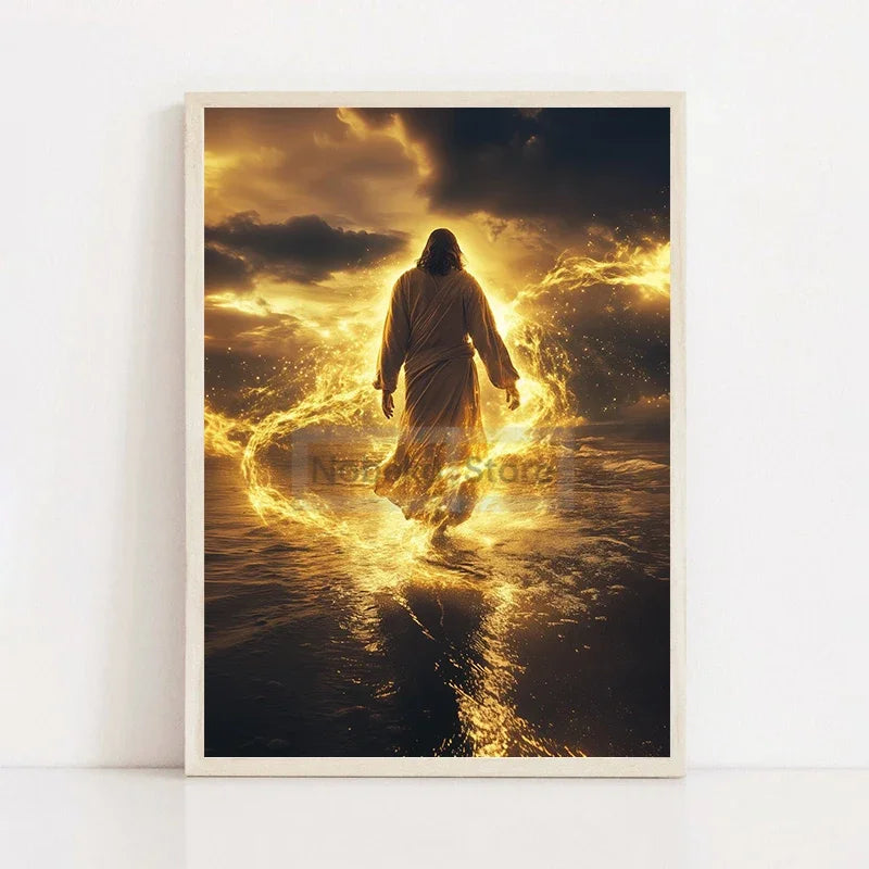 Modern Christian Jesus canvas