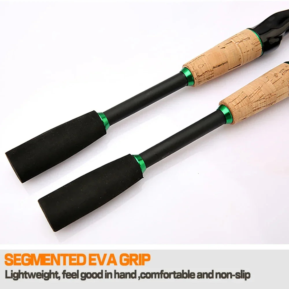 Micro Fish Lure Fishing Rods 1.8m 2.1m Carbon