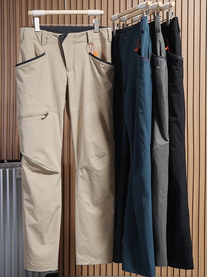 Lightweight Breathable Men's Summer Casual Pants Qui Dry Elastic Soft