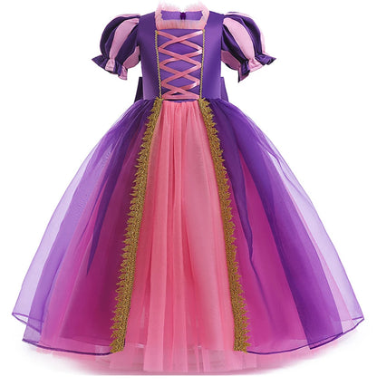 Disney Princess Rapunzel Girl Dress