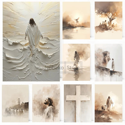 Modern Christian Jesus canvas