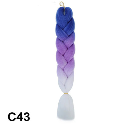 24Inch Synthetic Braiding Hair Extens