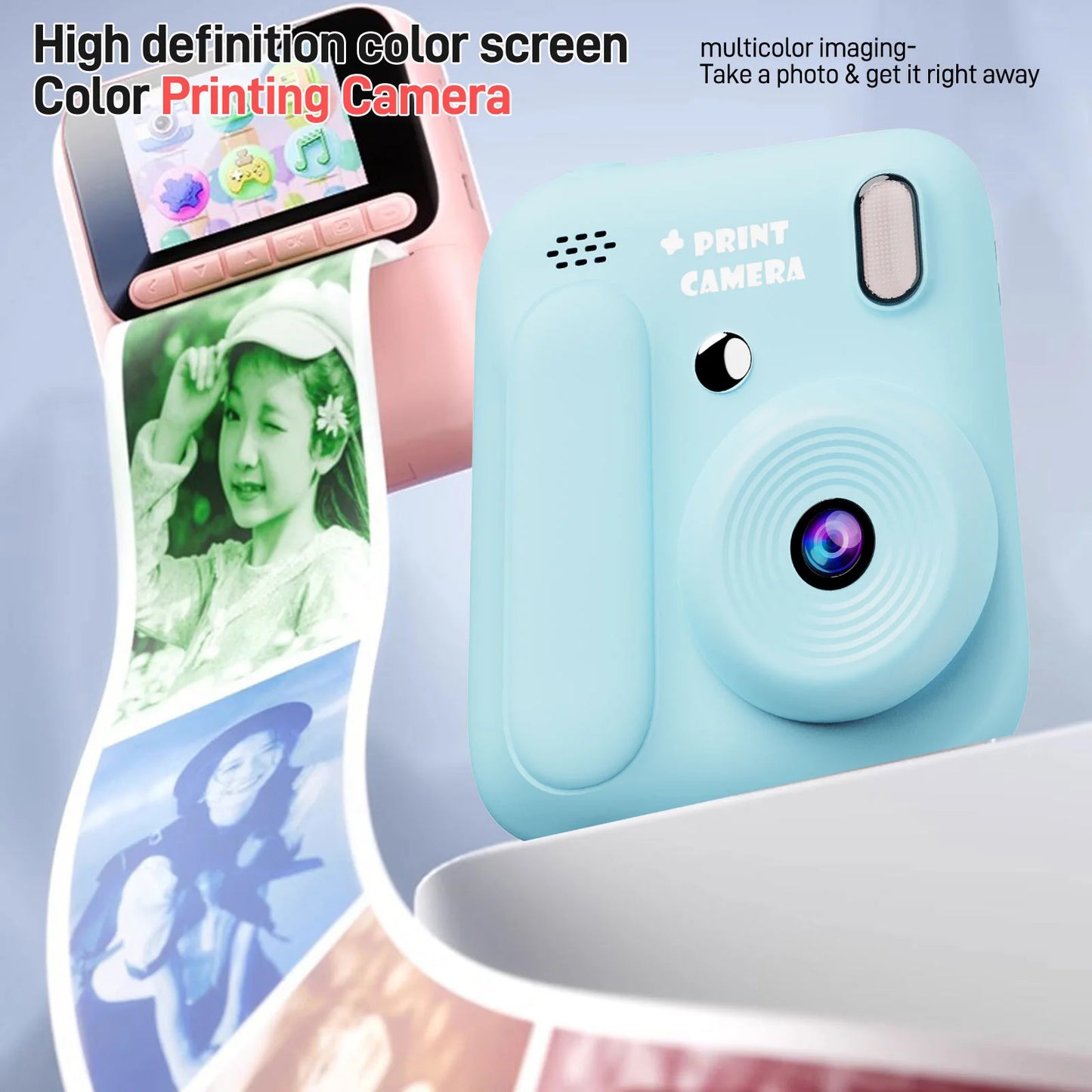 Camera  Kids Instant Camera 32GB