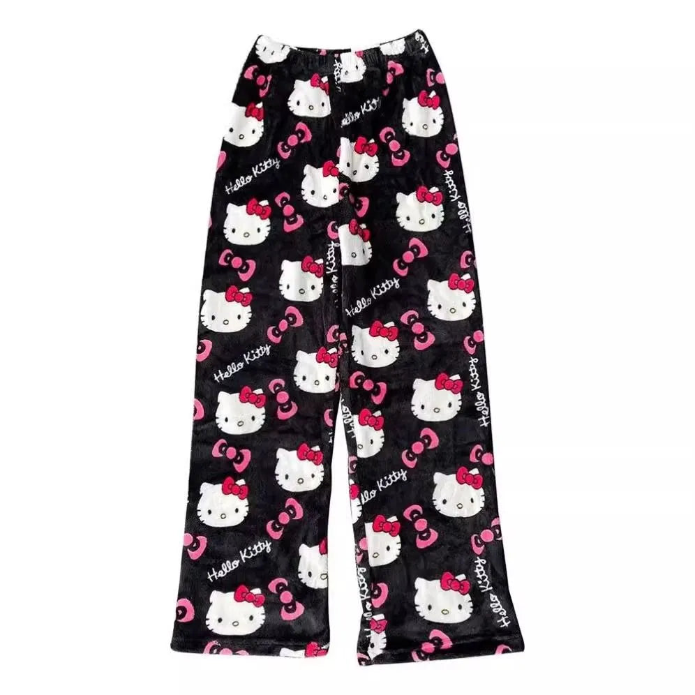 Hello Kitty fleecy pajamas