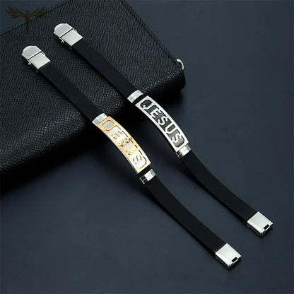 JESUS Silicone Bracelets JESUS LOVES YOU