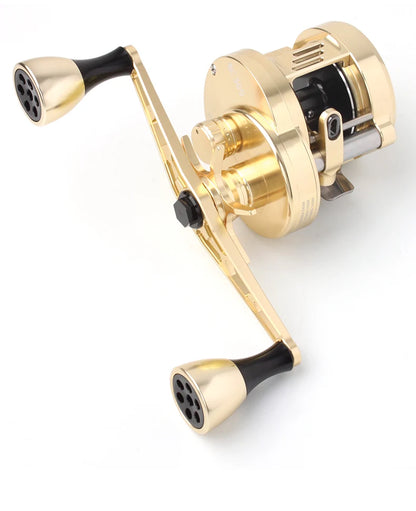 Ruke New Fishing Reel Handle Aluminium Alloy Length 140mm hole