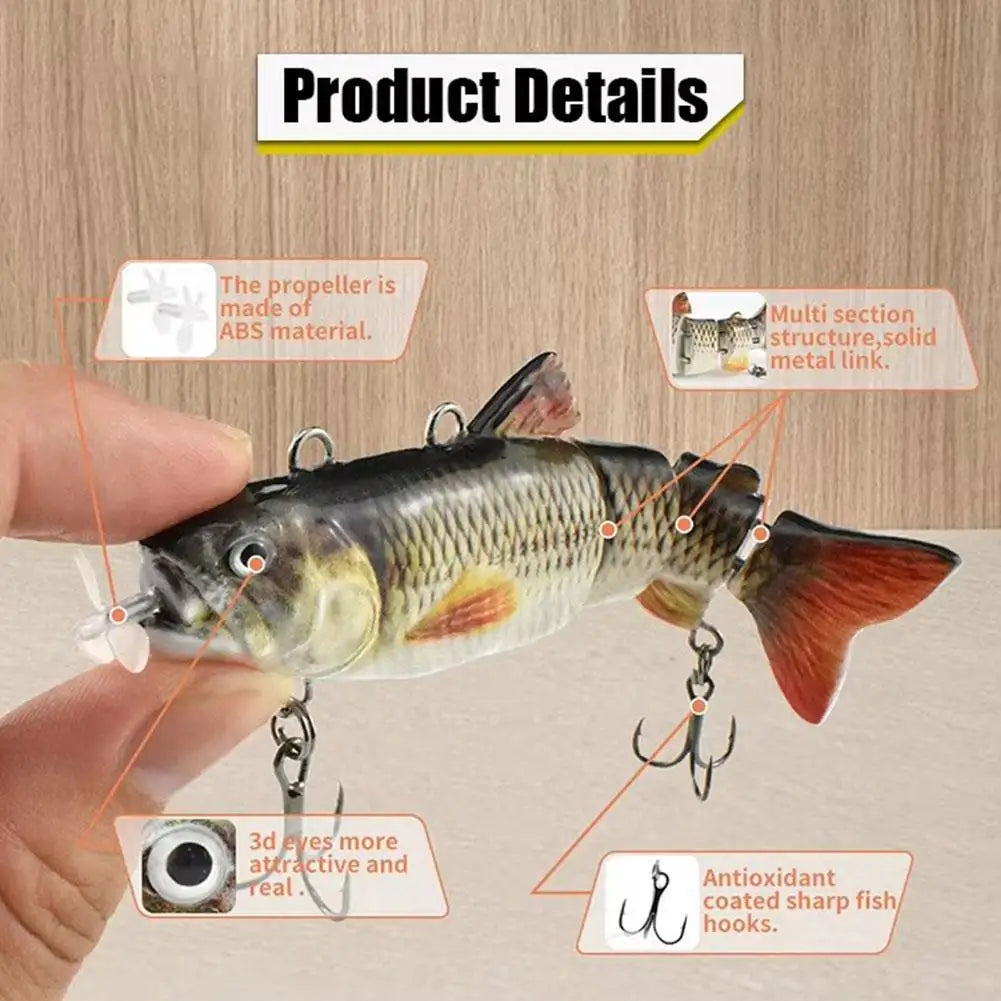 Robotic Self-swimming lure