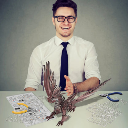 Piececool 3D Metal Puzzles  dragon