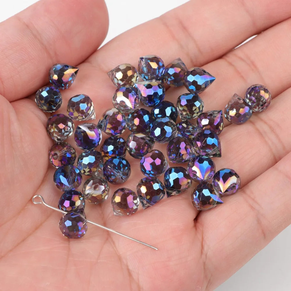 Water Drop  Crystal Glass Beads Czech