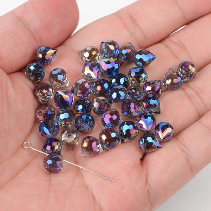 Water Drop  Crystal Glass Beads Czech