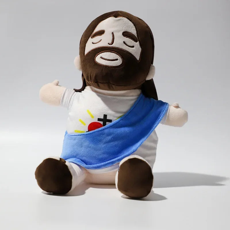 38CM Breath Jesus Soothes Plush Toy