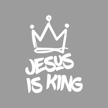 Jesus is King and wears a crown