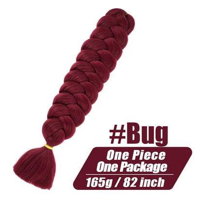 82Inch 165g Ombre Braiding Hair Packs