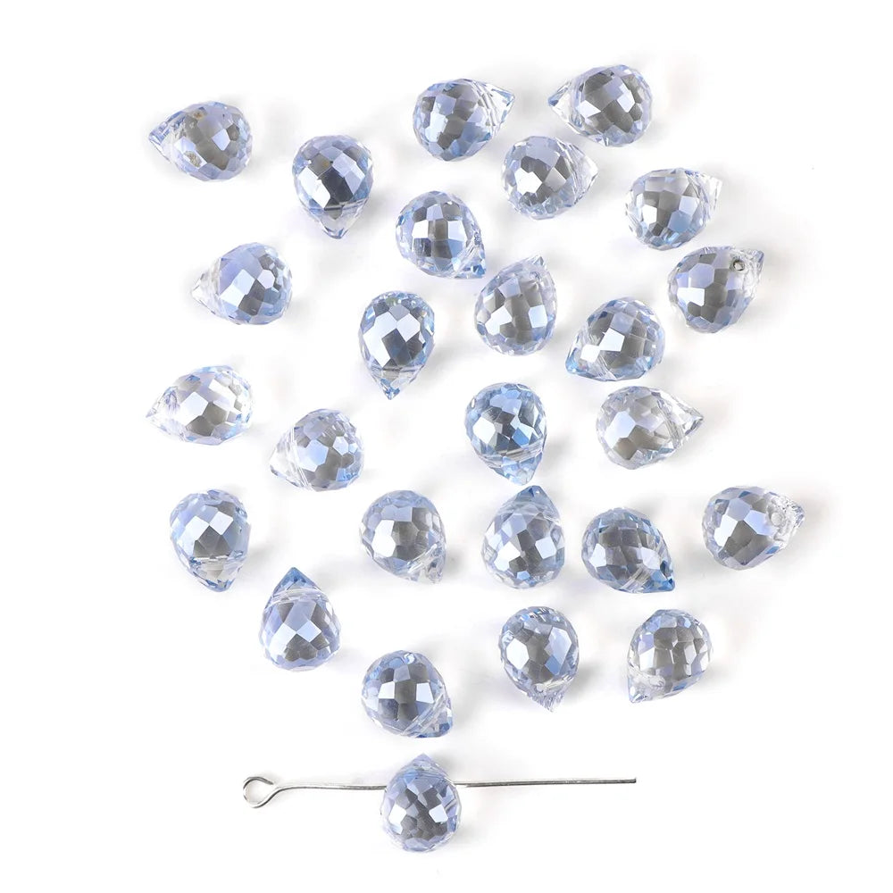 Water Drop  Crystal Glass Beads Czech