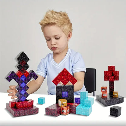 Magnetic Building Blocks Minecraft