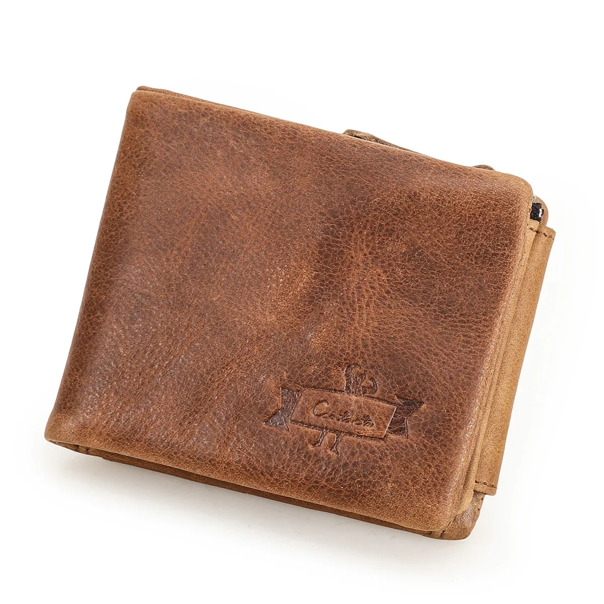 Cowhide Leather Wallet For Mens