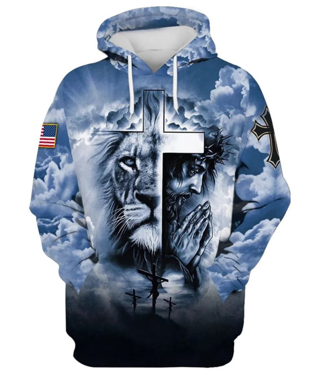 3D Printed Lion of Judah Hoodie