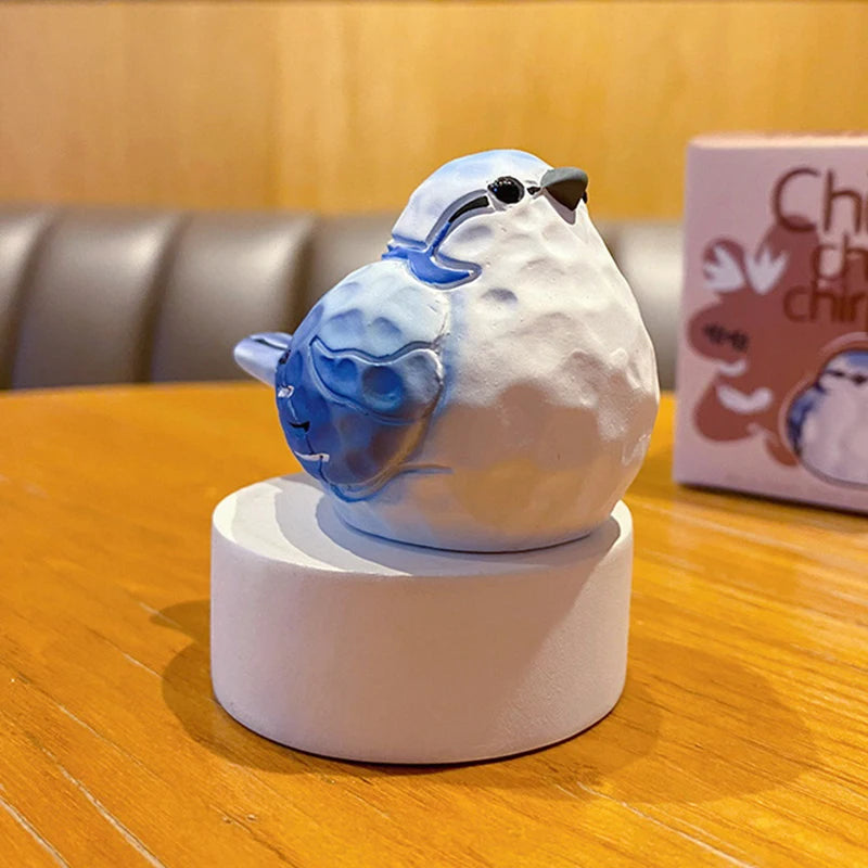 Handcrafted Resin Bird wood