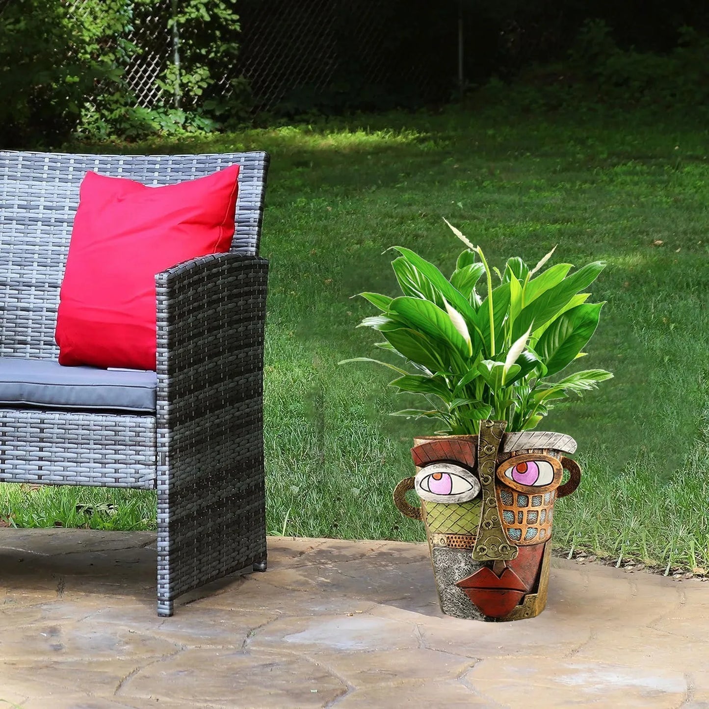 Funny Flower Pot Ornament