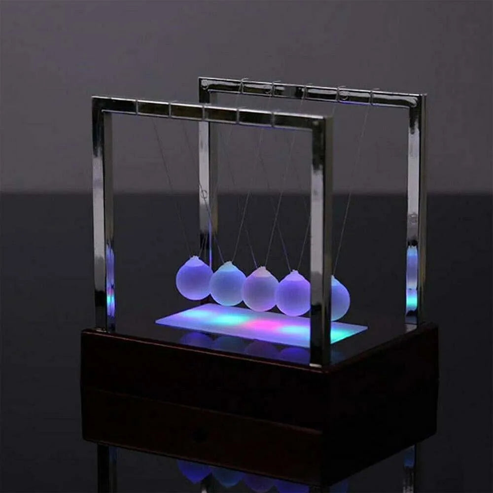 LED Light Up Toy Newton Cradle