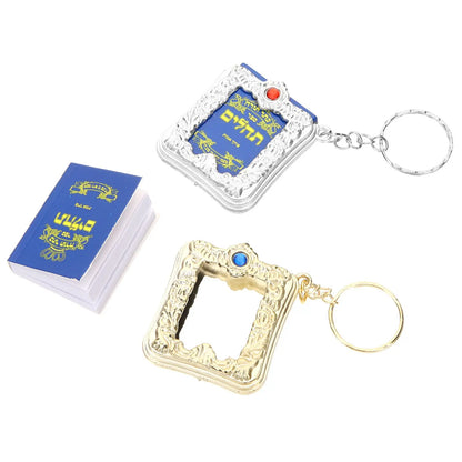 6 Pcs Key Chain Jewelry Bible keyrings