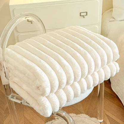Flannel thick blanlet