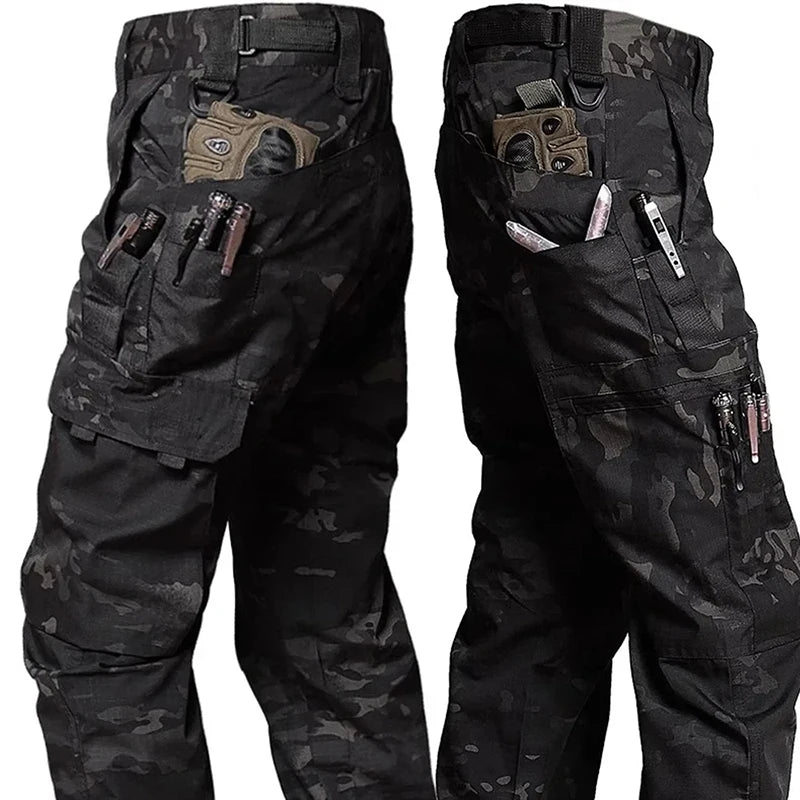 New Tactical Work Pants Men Outdoor Cargo Trousers Multi-pocket