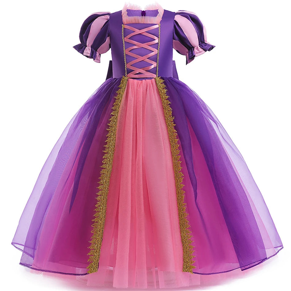 Disney Princess Rapunzel Girl Dress