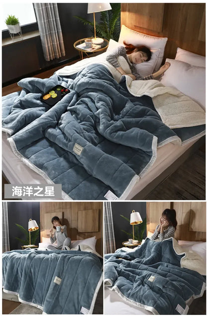 Coral Fleece Autumn Winter Warm blankets