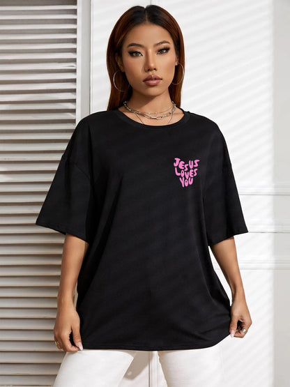 Jesus Loves Me  Cotton T-Shirts