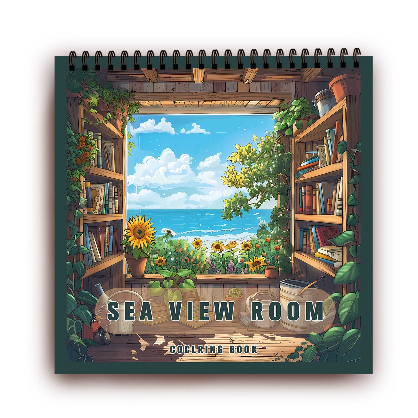 1pc, Teen Colouring Book - 30 Sheets