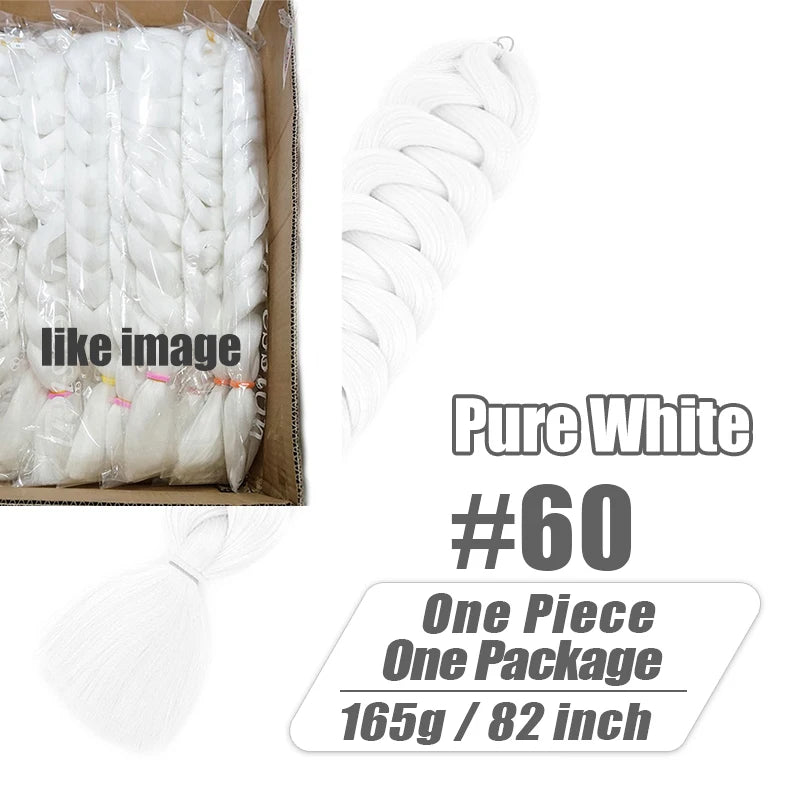 82Inch 165g Ombre Braiding Hair Packs