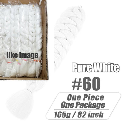 82Inch 165g Ombre Braiding Hair Packs