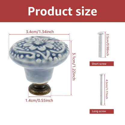 20PCS/Set Ceramic Cabinet knobs