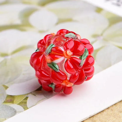 Glass Flower Beads