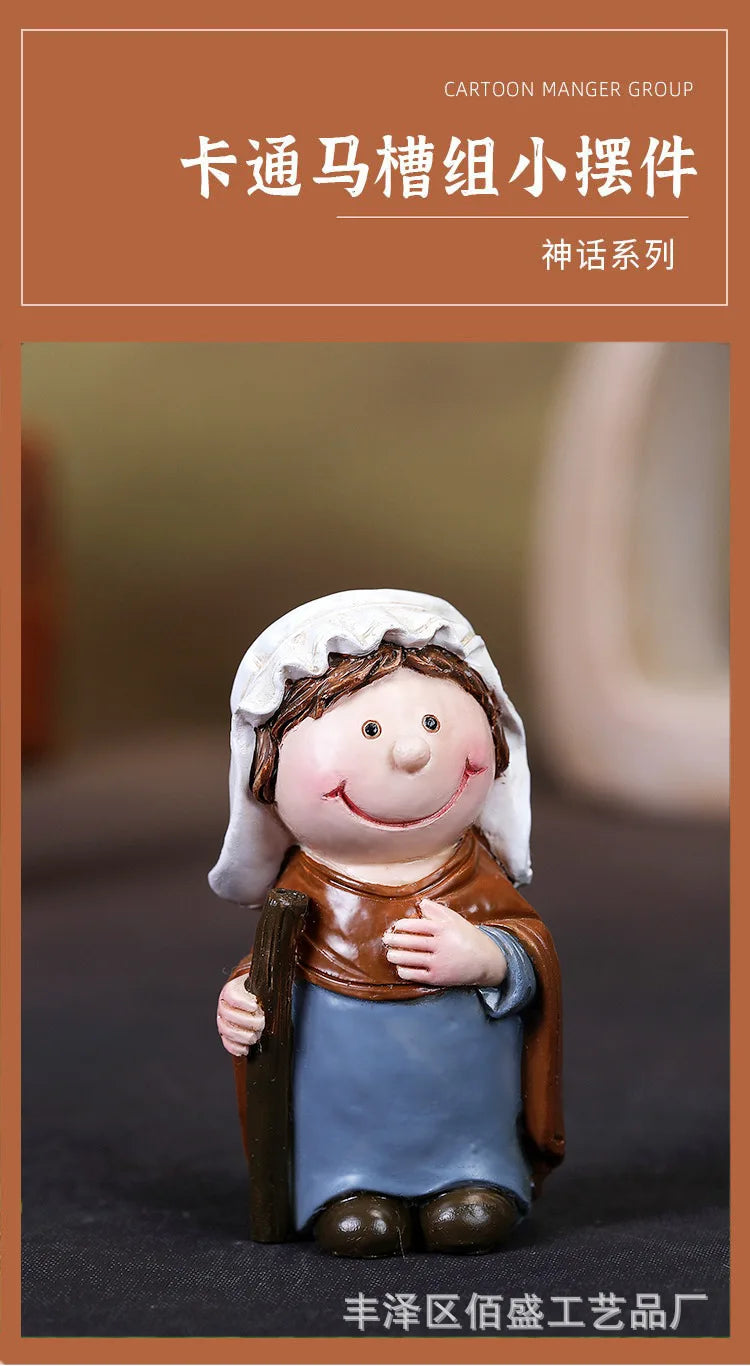 12Pcs Christmas Nativity Figurines