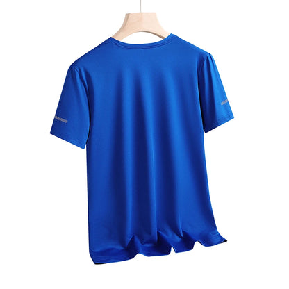 9xl Large Plus Size Quick Dry Short Sleeve T Shirt