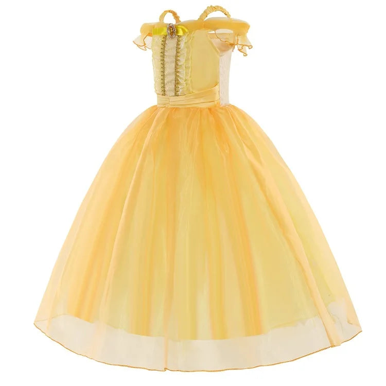 Kids Belle Beauty and the Beast Ball Gown