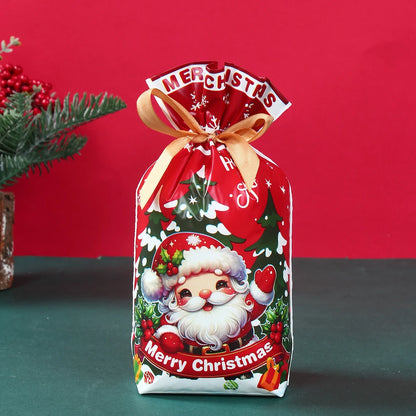 Christmas Drawstring Gift Bags