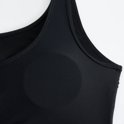 Single Shoulder Bikinis High wasted