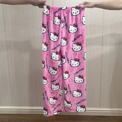 Hello Kitty fleecy pajamas