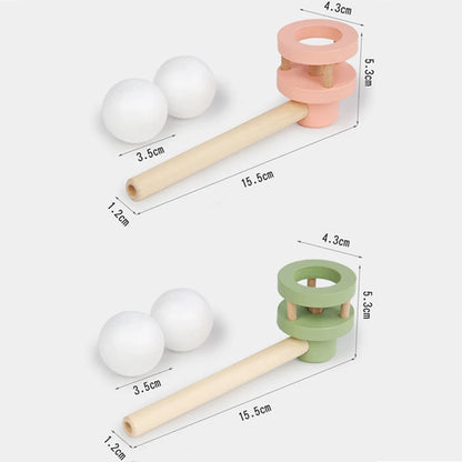 Wooden Balance Blowing Toys