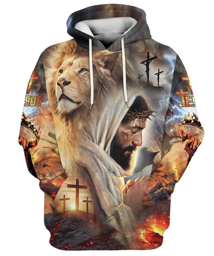 3D Printed Lion of Judah Hoodie
