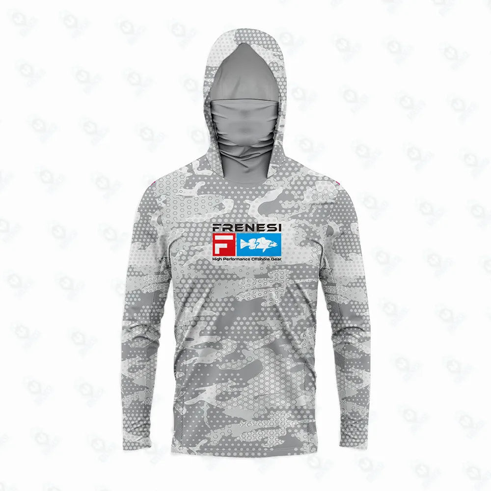 Fishing Shirts Men Sun Protection Hoodie